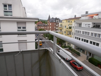 Aussicht vom Balkon
